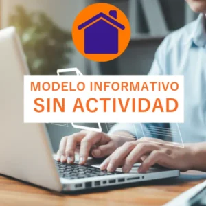 Presentación del modelo informativo sin actividad